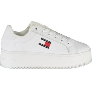 TOMMY HILFIGER WHITE WOMEN'S SPORTS SHOES
