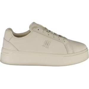 TOMMY HILFIGER WHITE WOMEN'S SPORTS SHOES