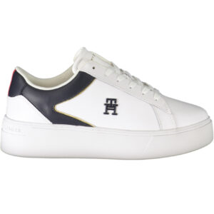 TOMMY HILFIGER WHITE WOMEN'S SPORTS SHOES