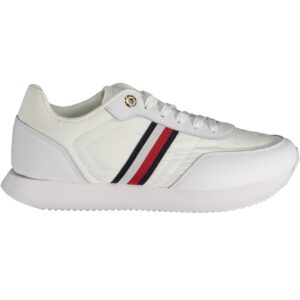 TOMMY HILFIGER WHITE WOMEN'S SPORTS SHOES