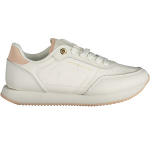 TOMMY HILFIGER WHITE WOMEN'S SPORTS SHOES