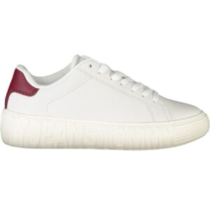 TOMMY HILFIGER WHITE WOMEN'S SPORTS SHOES