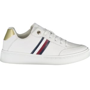TOMMY HILFIGER WHITE WOMEN'S SPORTS SHOES