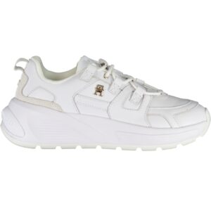 TOMMY HILFIGER WHITE WOMEN'S SPORTS SHOES