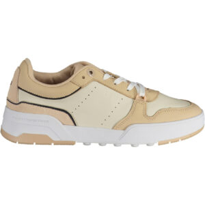 TOMMY HILFIGER WOMEN'S BEIGE SPORTS SHOES