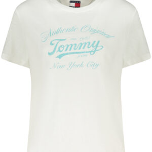 TOMMY HILFIGER WOMEN'S SHORT-SLEEVE T-SHIRT WHITE