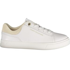 TOMMY HILFIGER WOMEN'S WHITE SPORTS SHOES