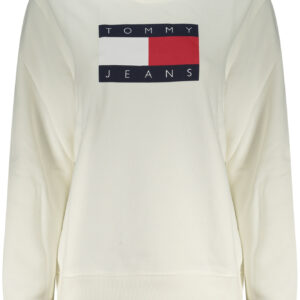 TOMMY HILFIGER WOMEN'S ZIP-UP SWEATSHIRT WHITE