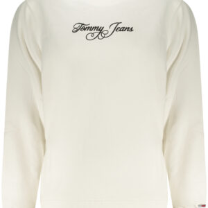 TOMMY HILFIGER WOMEN'S ZIP-UP SWEATSHIRT WHITE