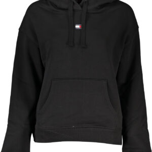 TOMMY HILFIGER WOMEN'S ZIPLESS SWEATSHIRT BLACK