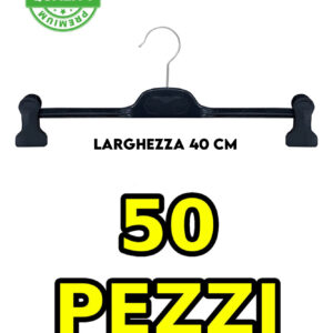 TROUSERS HANGERS FOR MEN BLACK