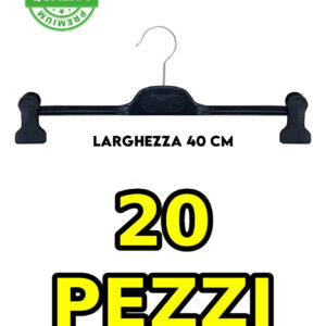 TROUSERS HANGERS FOR MEN BLACK