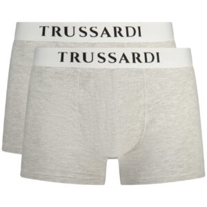 TRUSSARDI MEN'S BOXER SHORTS GREY