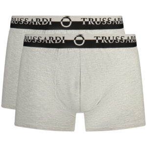 TRUSSARDI MEN'S BOXER SHORTS GREY