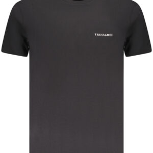 TRUSSARDI SHORT SLEEVE T-SHIRT MEN BLACK
