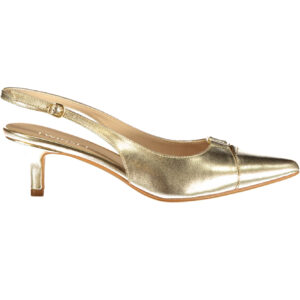 TWINSET WOMEN'S GOLD SANDALS