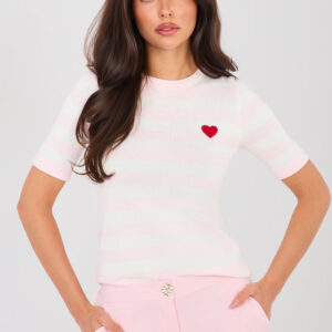 Trui met korte mouwen model 224318 Factory Price