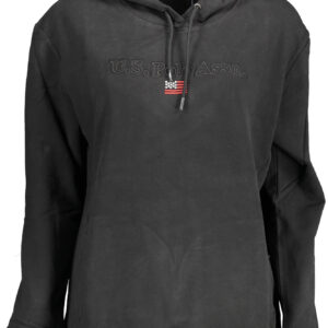 US BLACK POLO SWEATSHIRT WITHOUT ZIP