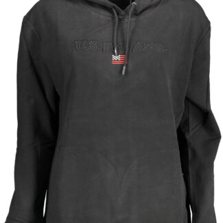 US BLACK POLO SWEATSHIRT WITHOUT ZIP