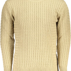 US GRAND MEN'S BEIGE SWEATER