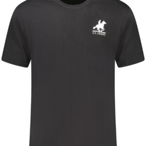 US GRAND MEN'S BLACK SHORT-SLEEVE T-SHIRT