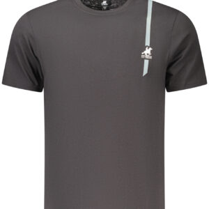 US GRAND MEN'S BLACK SHORT-SLEEVE T-SHIRT