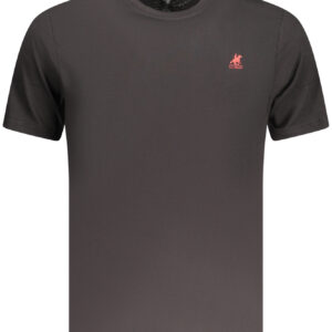 US GRAND MEN'S BLACK SHORT-SLEEVE T-SHIRT