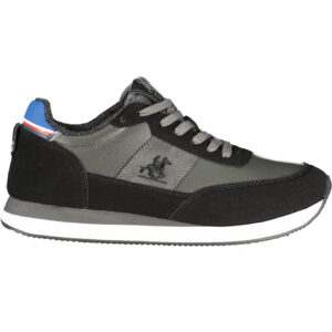 US GRAND MEN'S BLACK SPORTS FOOTWEAR