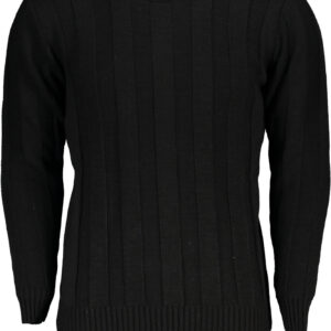 US GRAND MEN'S BLACK SWEATER