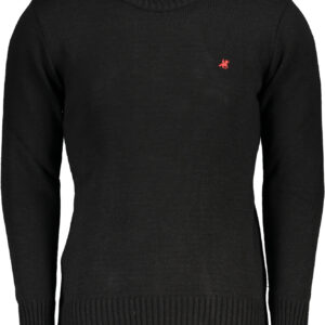 US GRAND MEN'S BLACK SWEATER
