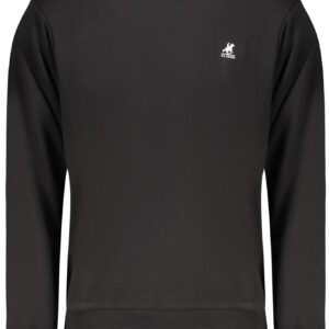 US GRAND MEN'S BLACK ZIP-UP SWEATSHIRT