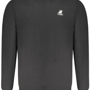 US GRAND MEN'S BLACK ZIP-UP SWEATSHIRT