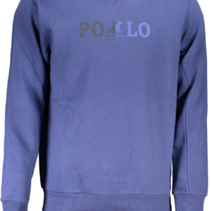 US GRAND MEN'S BLUE ZIP-UP SWEATSHIRT