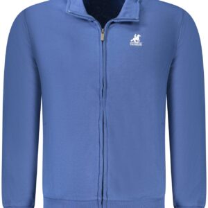 US GRAND MEN'S BLUE ZIP-UP SWEATSHIRT