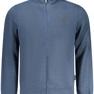 US GRAND MEN'S BLUE ZIP-UP SWEATSHIRT