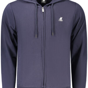 US GRAND MEN'S BLUE ZIP-UP SWEATSHIRT