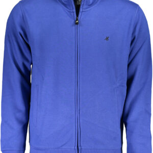 US GRAND MEN'S BLUE ZIP-UP SWEATSHIRT