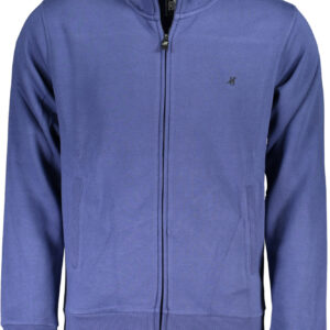 US GRAND MEN'S BLUE ZIP-UP SWEATSHIRT