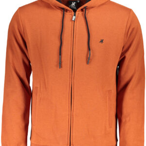 US GRAND MEN'S BRONZE ZIP-UP SWEATSHIRT