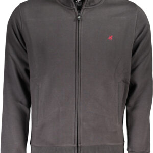 US GRAND MEN'S GRAY ZIP-UP SWEATSHIRT