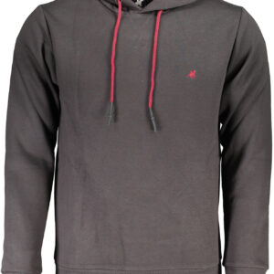 US GRAND MEN'S GRAY ZIP-UP SWEATSHIRT