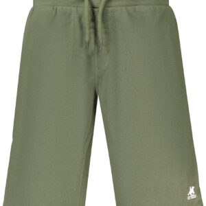 US GRAND MEN'S GREEN SHORT TRACKSUIT PANTS