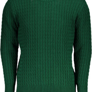 US GRAND MEN'S GREEN SWEATER