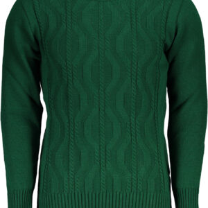 US GRAND MEN'S GREEN SWEATER