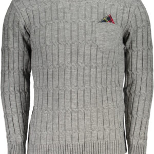 US GRAND MEN'S GREY SWEATER