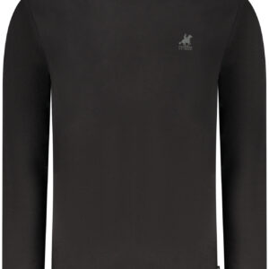 US GRAND MEN'S LONG-SLEEVED BLACK T-SHIRT