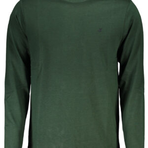 US GRAND MEN'S LONG-SLEEVED GREEN T-SHIRT