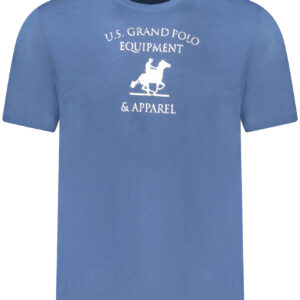 US GRAND MEN'S SHORT-SLEEVE T-SHIRT BLUE