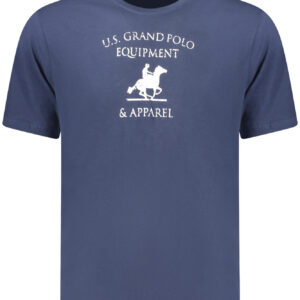 US GRAND MEN'S SHORT-SLEEVE T-SHIRT BLUE