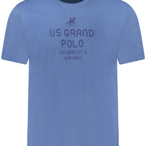 US GRAND MEN'S SHORT-SLEEVE T-SHIRT BLUE